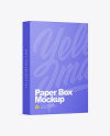 Paper Box Mockup