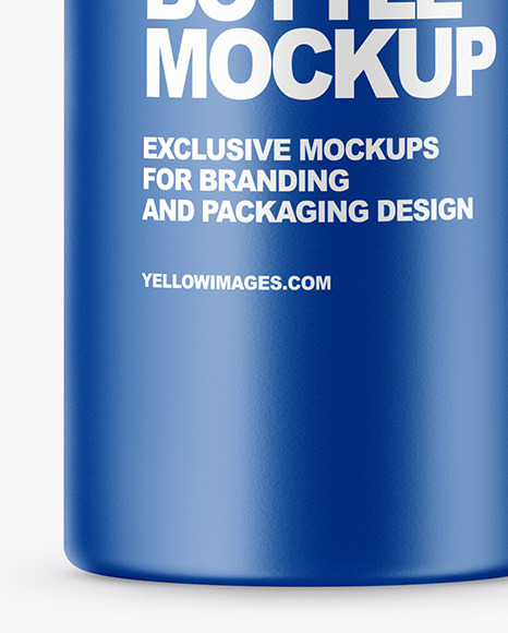 Matte Bottle Mockup