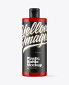 Glossy Plastic Bottle Mockup