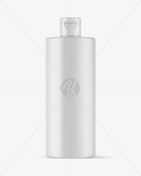 Matte Plastic Bottle Mockup