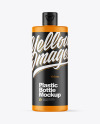 Matte Plastic Bottle Mockup