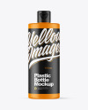 Matte Plastic Bottle Mockup