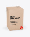 Kraft Box Mockup