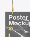 Glossy A3 Poster Mockup