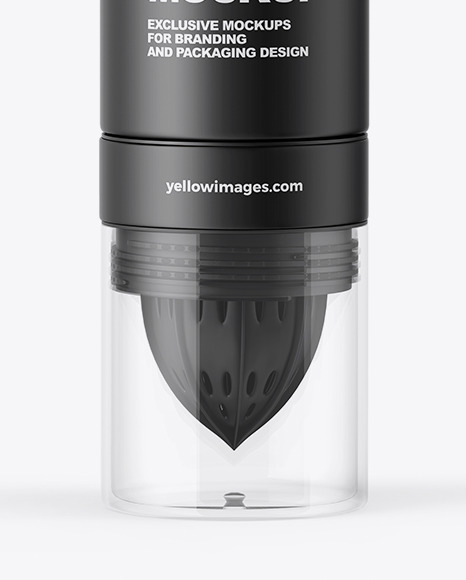 Matte Water Bottle Mockup