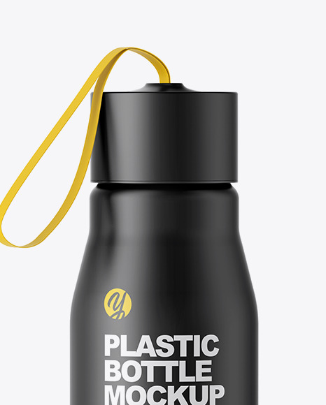 Matte Water Bottle Mockup