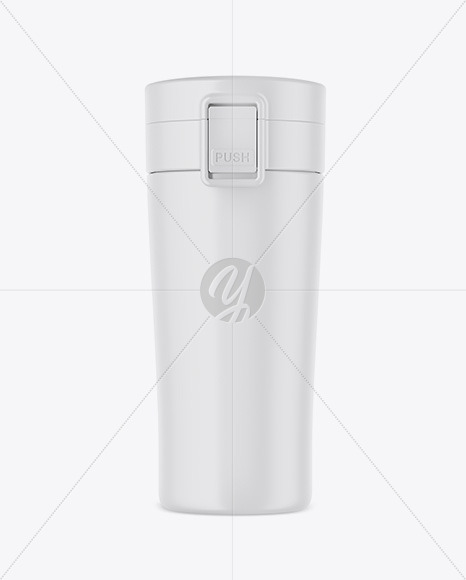 Matte Thermos Mockup