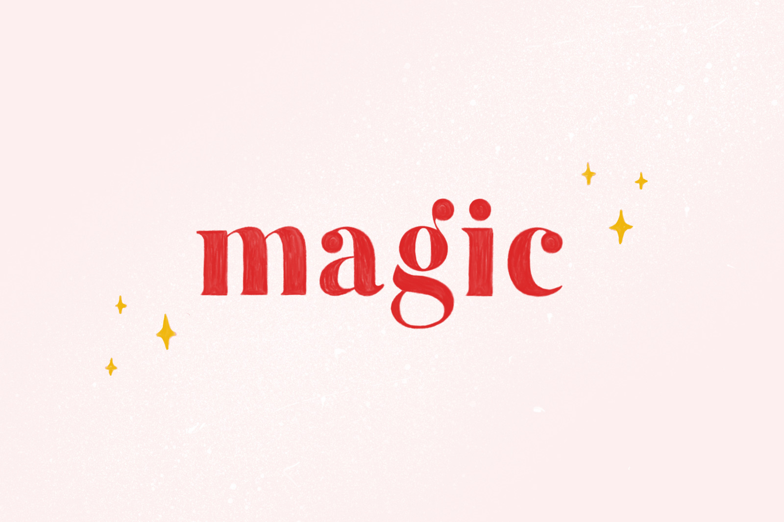 Magic - Colour SVG Font + Extras