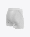 Melange Men&#039;s Boxer Briefs Mockup