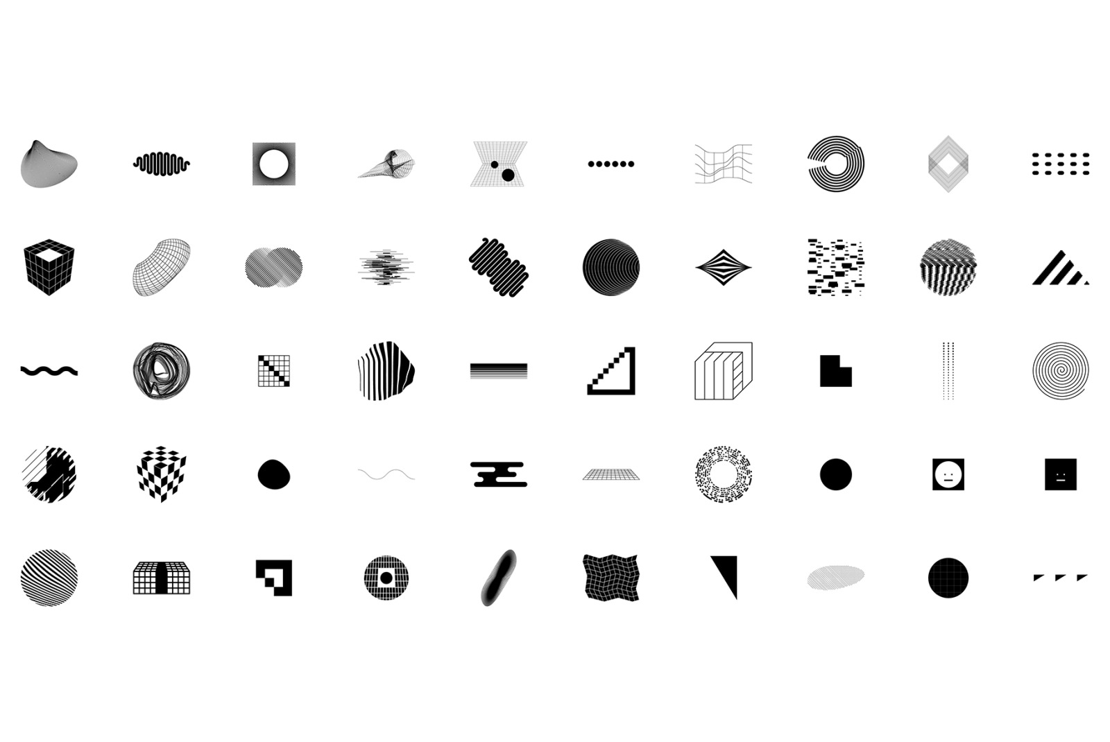 Abstract. 100 Universal Vector Objects Abstract. 100 Universal Vector Objects