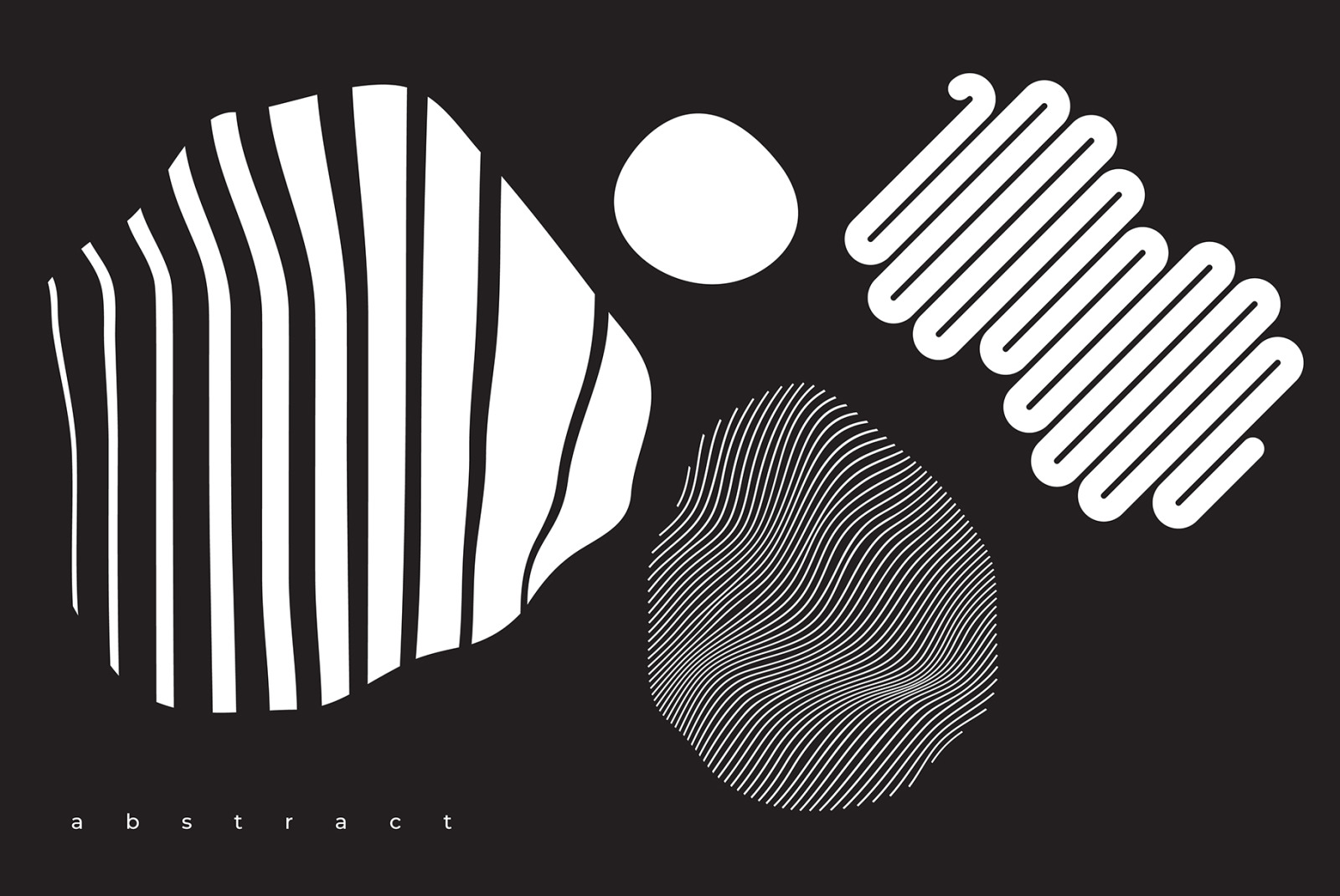 Abstract. 100 Universal Vector Objects Abstract. 100 Universal Vector Objects