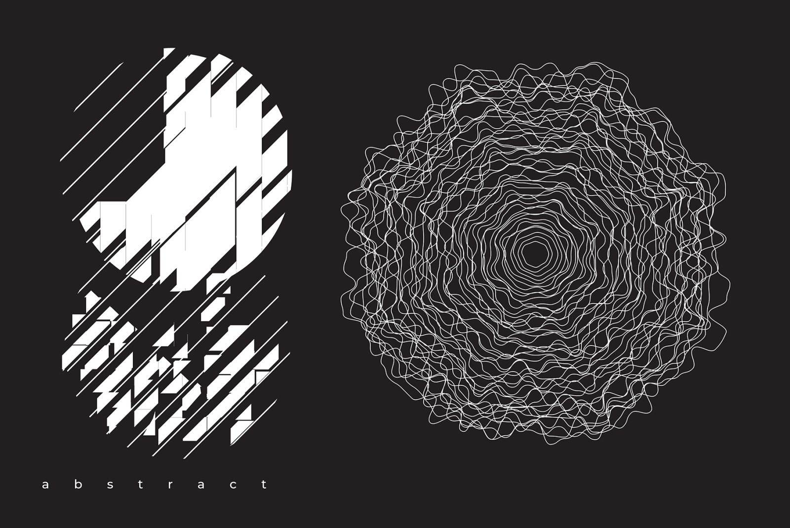 Abstract. 100 Universal Vector Objects Abstract. 100 Universal Vector Objects