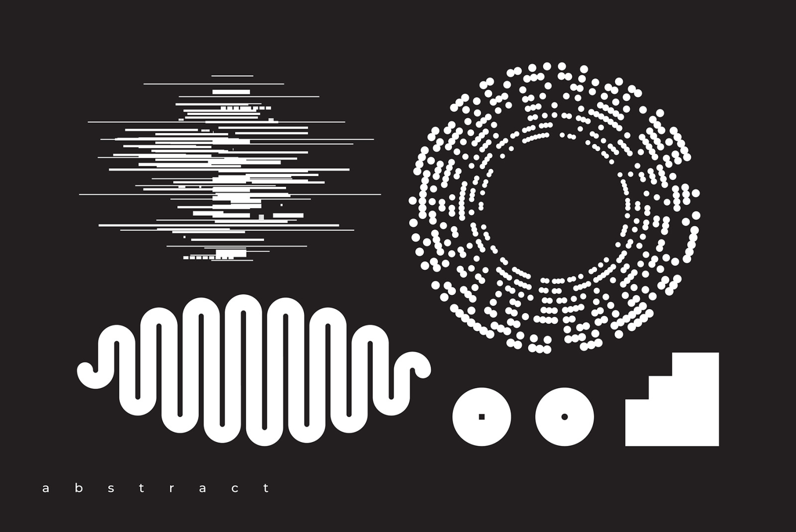 Abstract. 100 Universal Vector Objects Abstract. 100 Universal Vector Objects