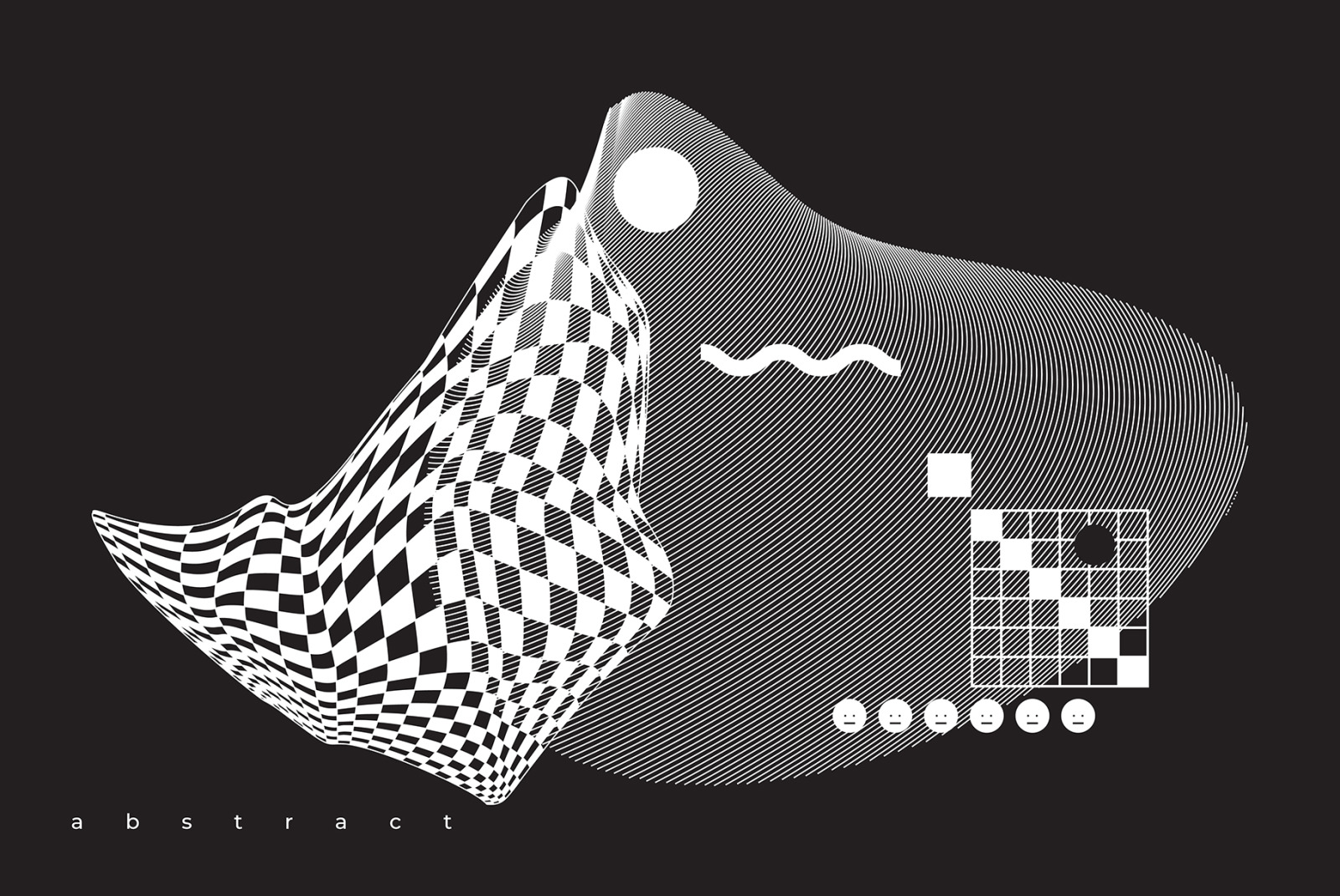 Abstract. 100 Universal Vector Objects Abstract. 100 Universal Vector Objects