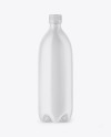 Matte Plastic Bottle Mockup