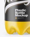 Matte Plastic Bottle Mockup