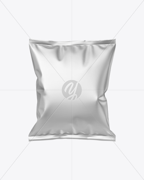 Metallic Snack Package Mockup