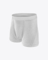 Melange Men's Boxer Briefs Mockup