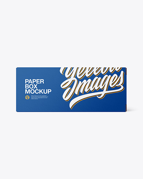 Paper Box Mockup - Carton box