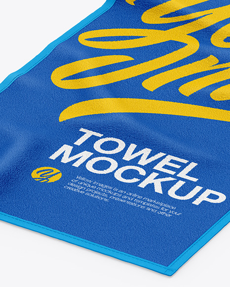 Beach Towel Mockup