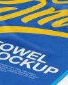 Beach Towel Mockup