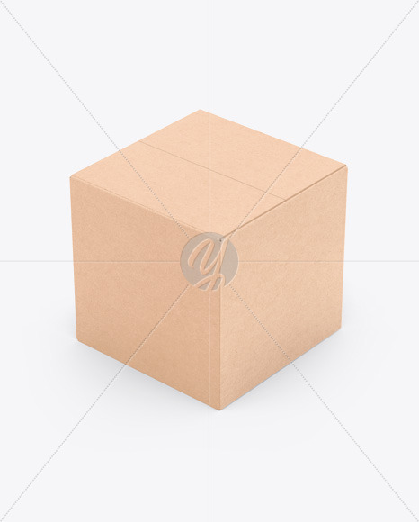 Kraft Box Mockup