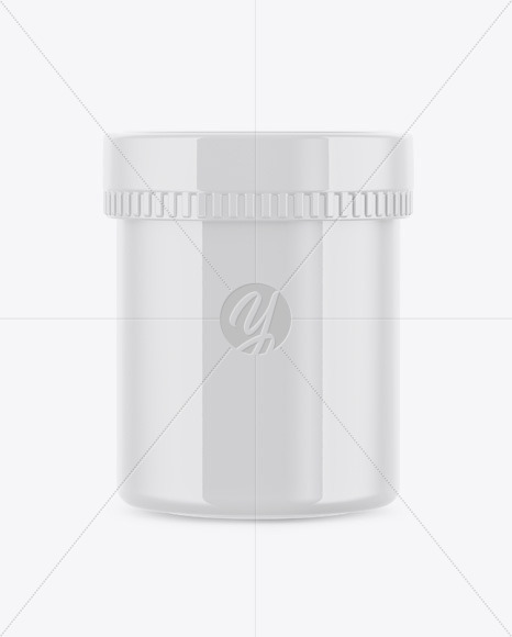 Glossy Jar Mockup