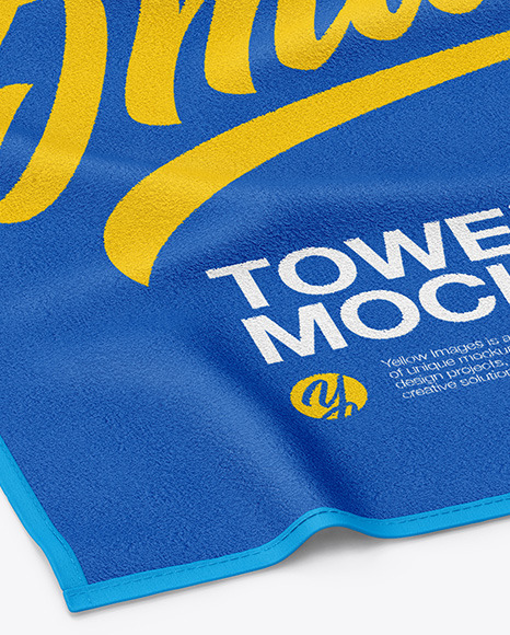 Beach Towel Mockup