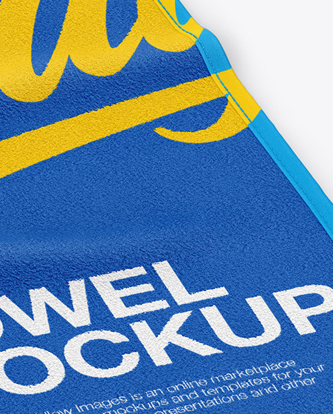 Beach Towel Mockup