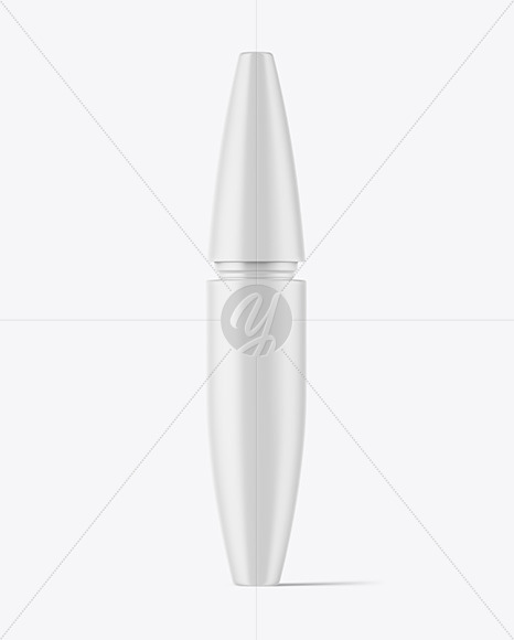 Matte Mascara Tube Mockup