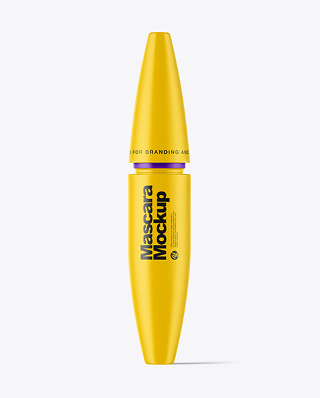 Matte Mascara Tube Mockup