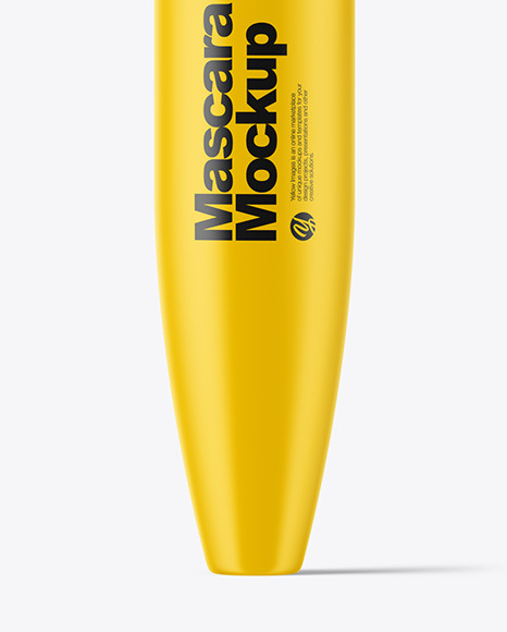 Matte Mascara Tube Mockup