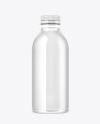 Clear Plastic Bottle Mockup