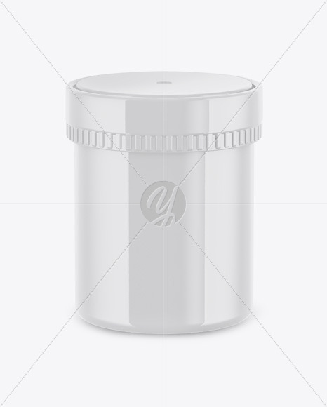 Glossy Jar Mockup