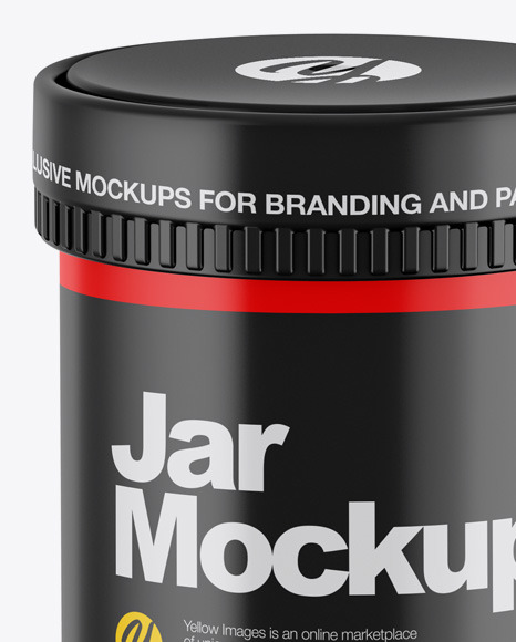 Matte Jar Mockup