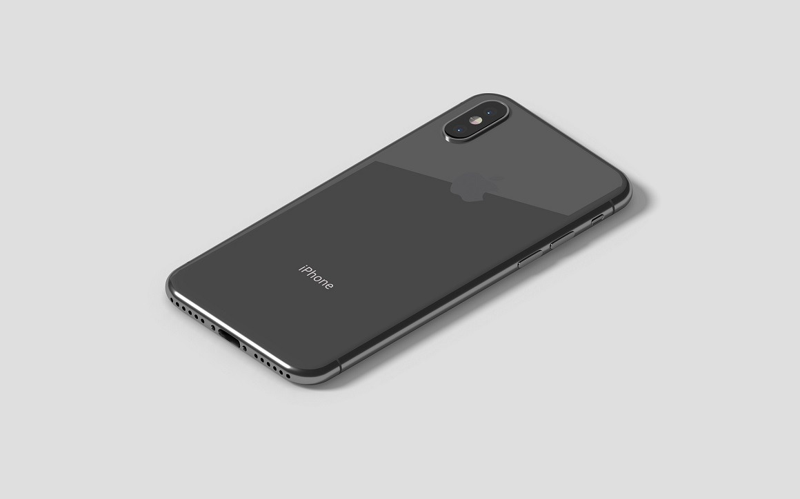 Isometric iPhone X Mockups