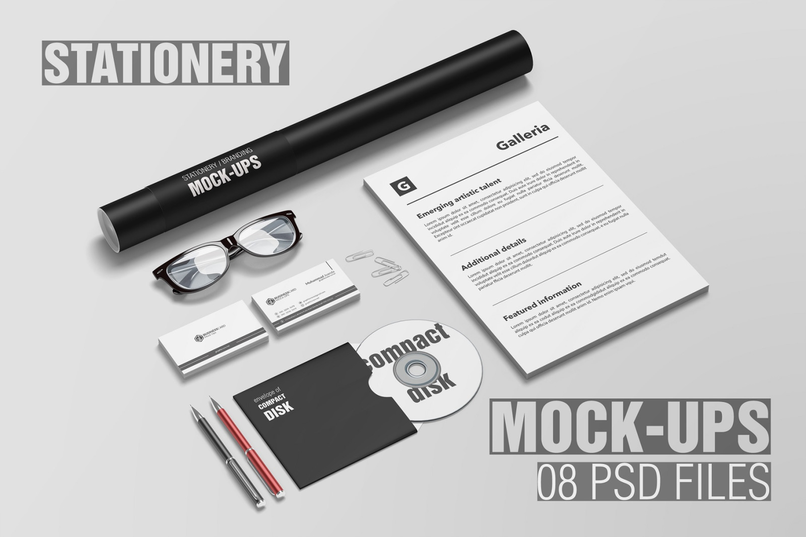 Stationery Branding Mockups