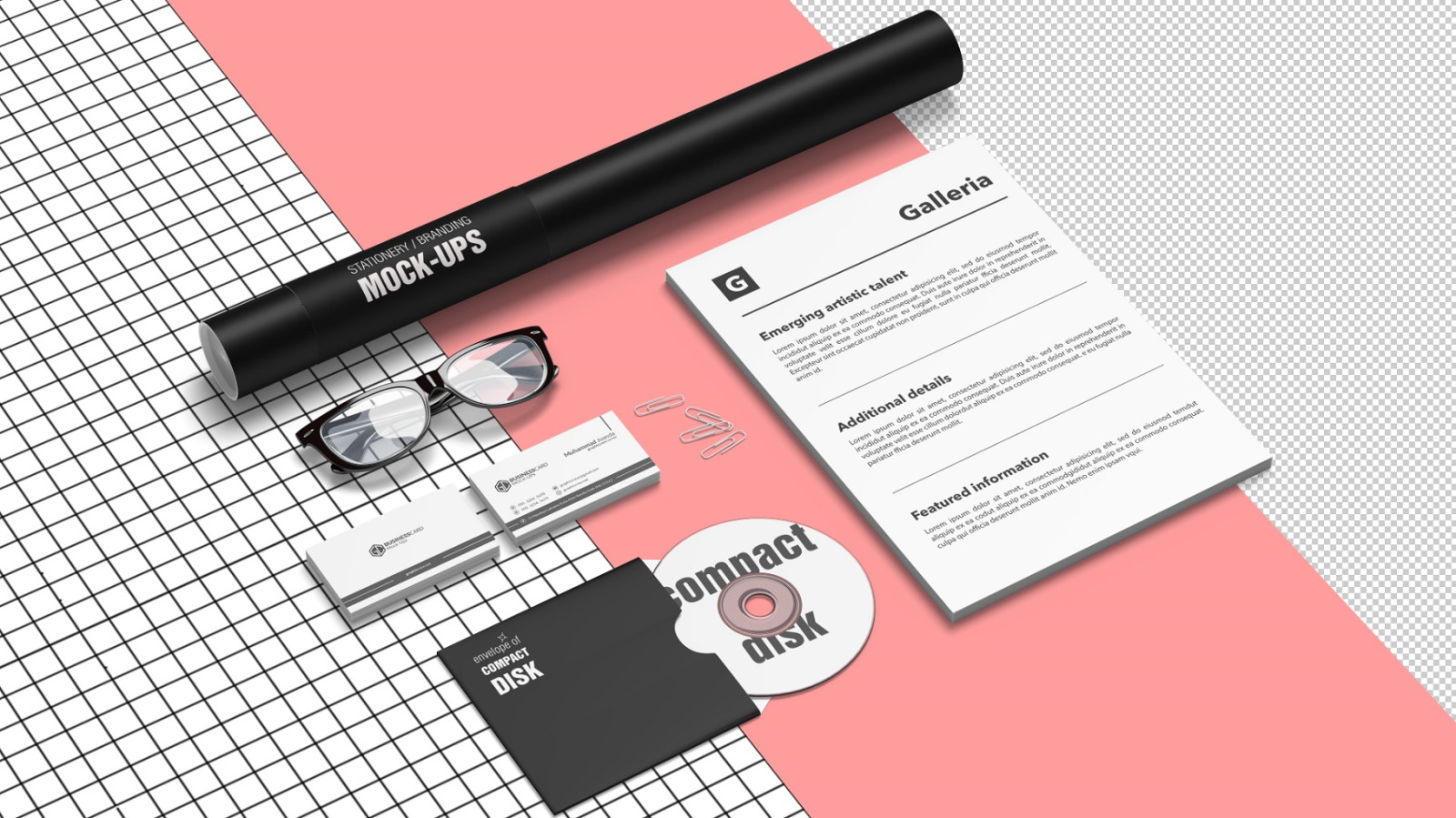 Stationery Branding Mockups Stationery Branding Mockups