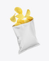 Matte Bag w/ Chips Mockup