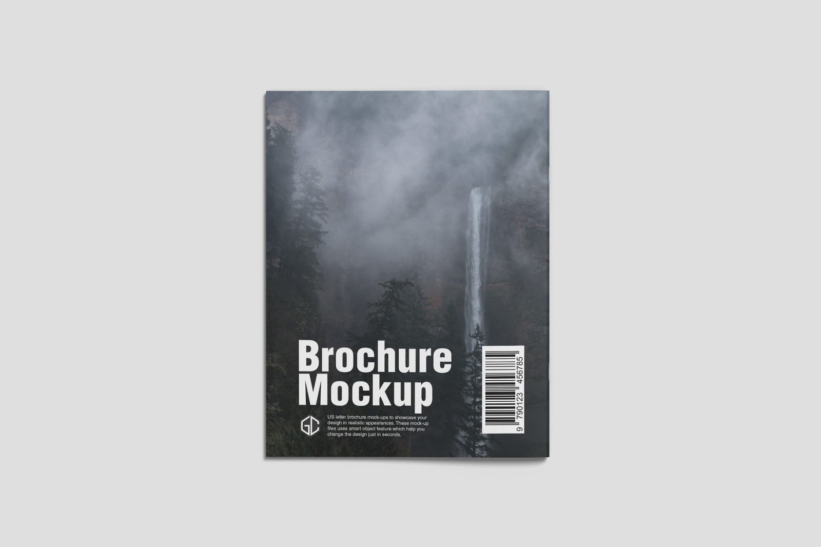 US Letter Brochure/ Magazine Mockup