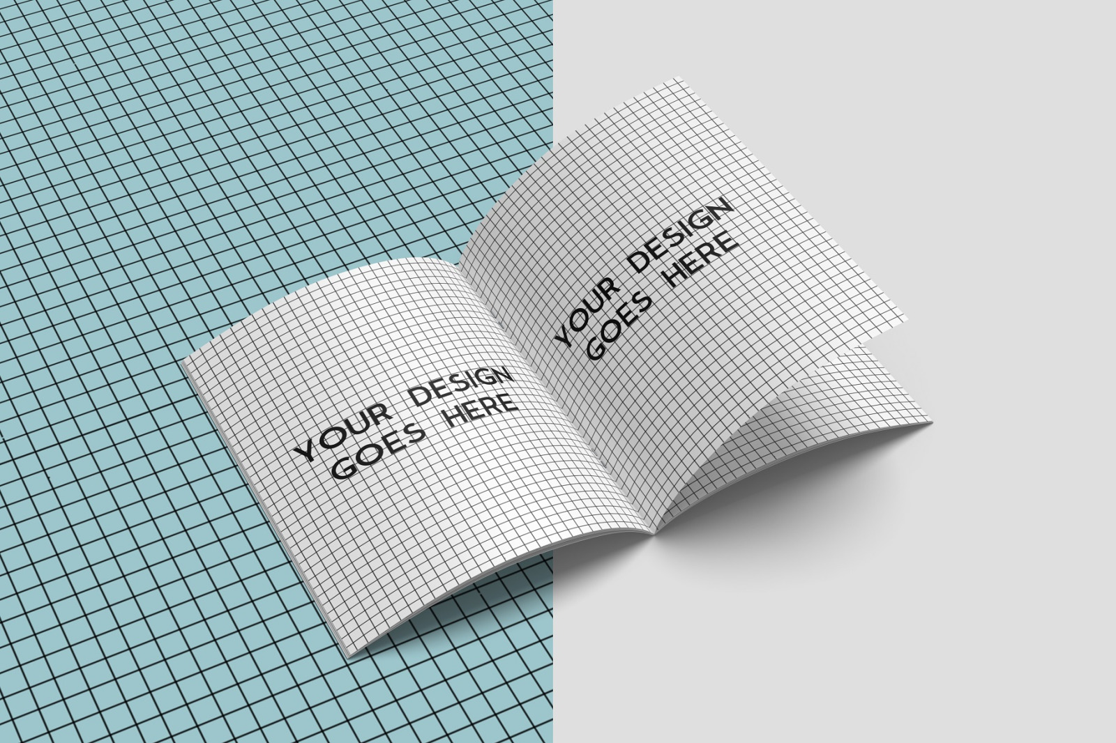 US Letter Brochure/ Magazine Mockup