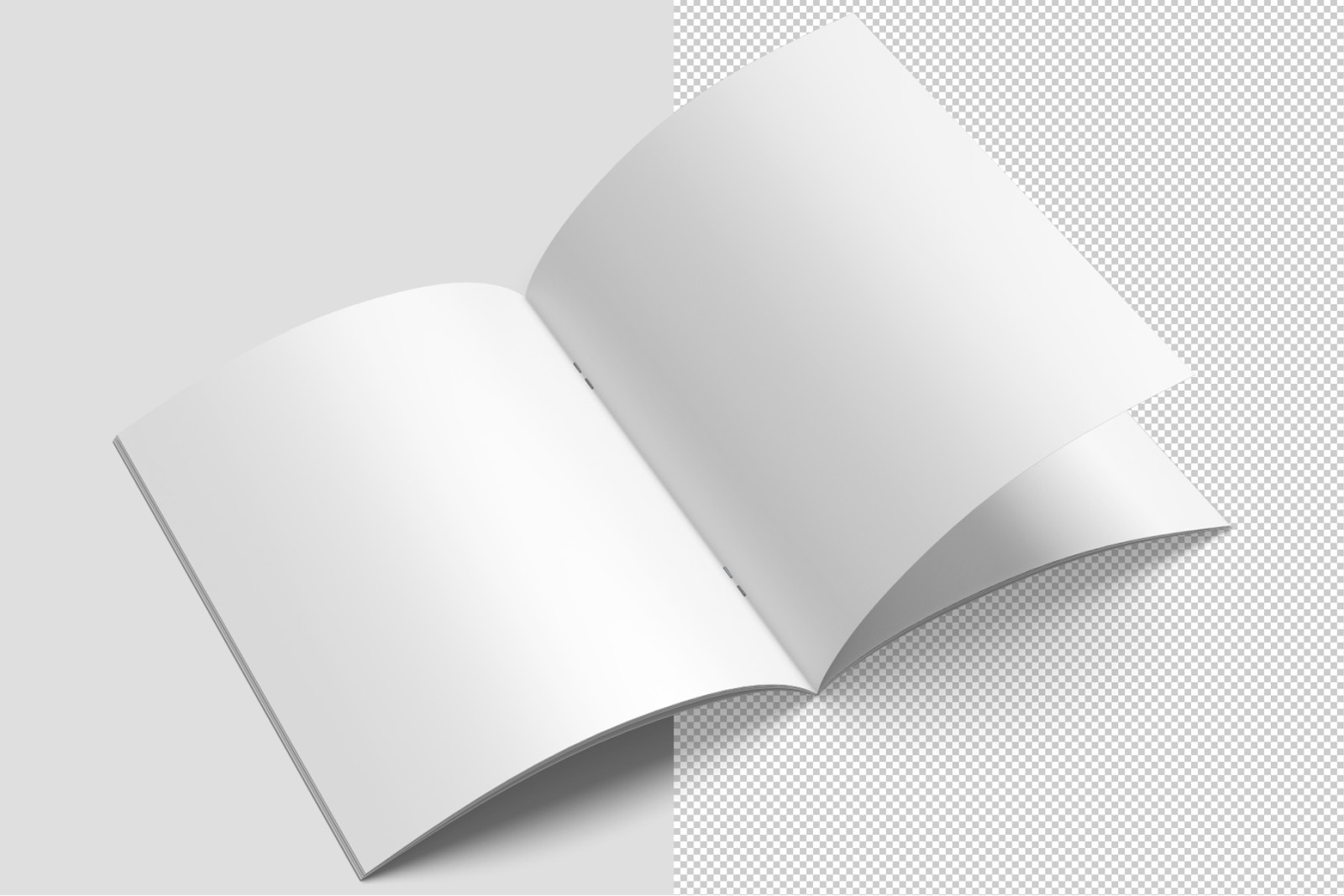 US Letter Brochure/ Magazine Mockup