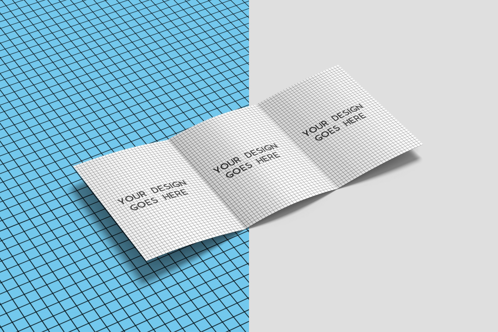 A4 Tri-fold Brochure Mockups