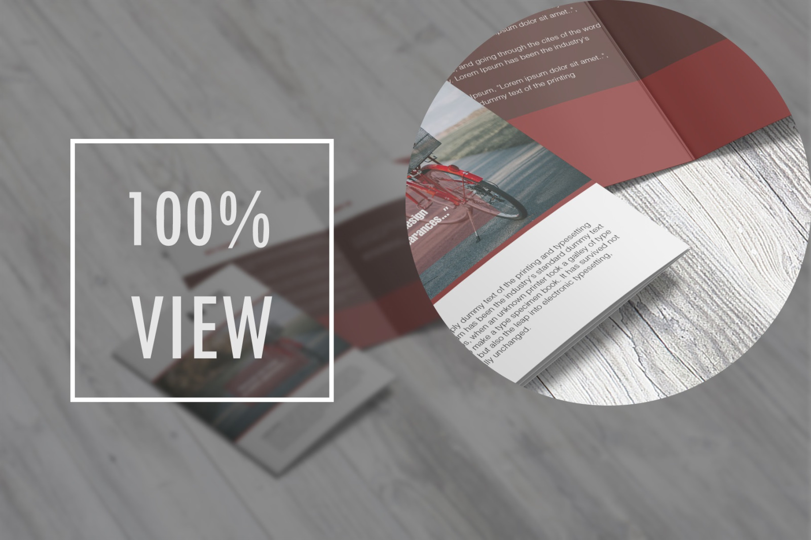 A4 Tri-fold Brochure Mockups A4 Tri-fold Brochure Mockups
