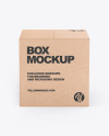 Kraft Box Mockup