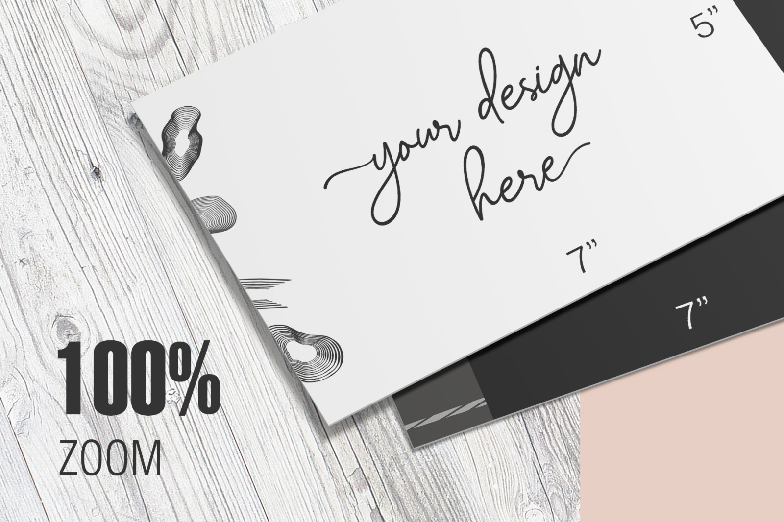 5x7 Inches Postcard and Envelope Mockups 5x7 Inches Postcard and Envelope Mockups