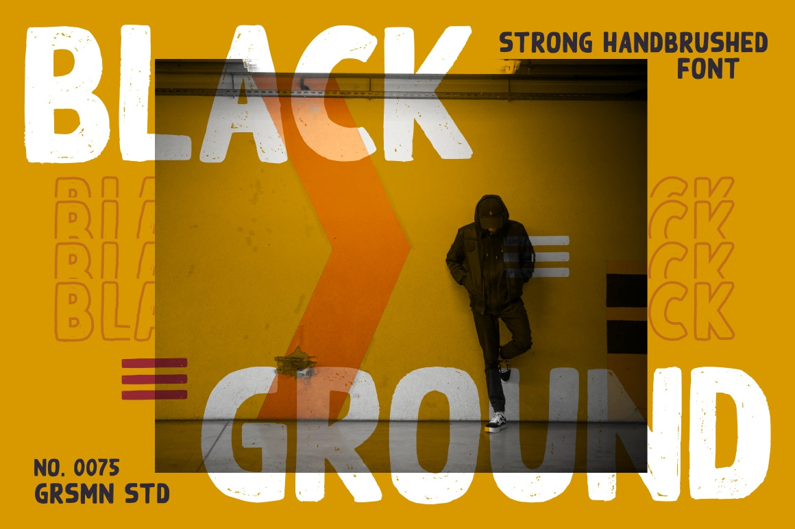 Black Ground Font Black Ground Font