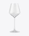 Clear Wine Glass Mockup