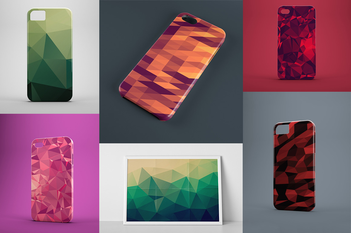 75 Vector Geometric Backgrounds 75 Vector Geometric Backgrounds