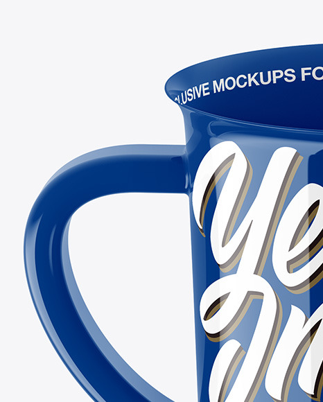 Glossy Cup Mockup